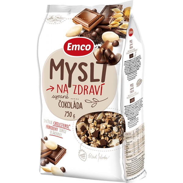 Emco Mysli na zdraví sypané čokoládové, 750g


