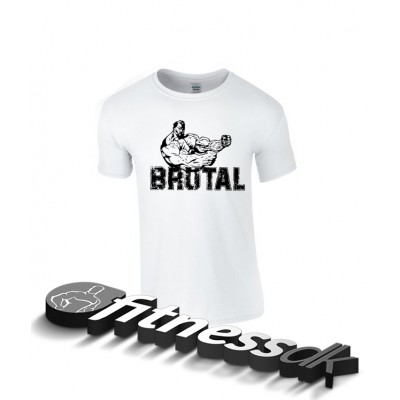 TITANUS tričko Brutal (bílá/černá)