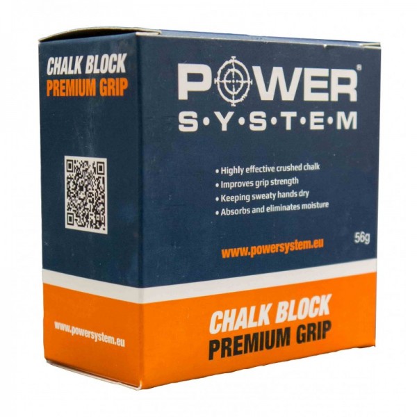 POWER SYSTEM Chalk Block magnézium ve tvaru kostky 56g