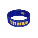 TITANUS fitness Opasek s pákovou přezkou (modrá) 