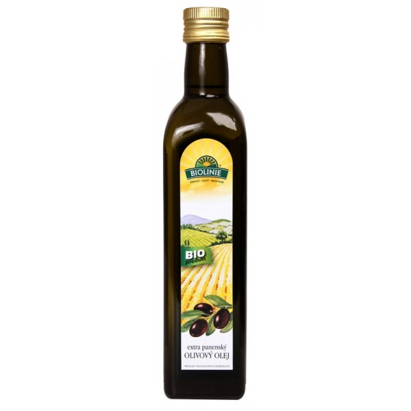 Olej olivový extra panenský BIOLINIE 500ml