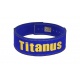 TITANUS fitness Opasek s pákovou přezkou 10/8 (modrá)