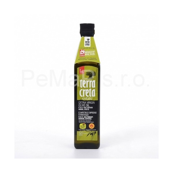 EXTRA VIRGIN olivový olej TERRA CRETA  500ml.
