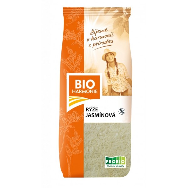 Rýže Jasmínová BIOHARMONIE 500g