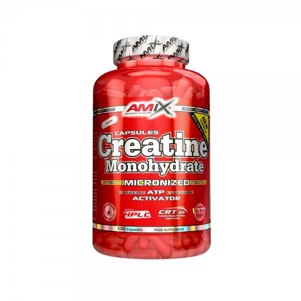Amix™ Creatine Monohydrate - 220 kapslí.