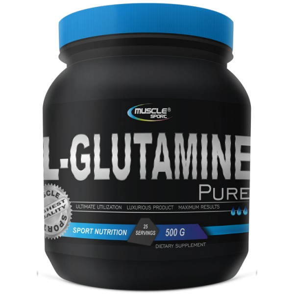 MuscleSport L-GLUTAMINE PURE 500 g.