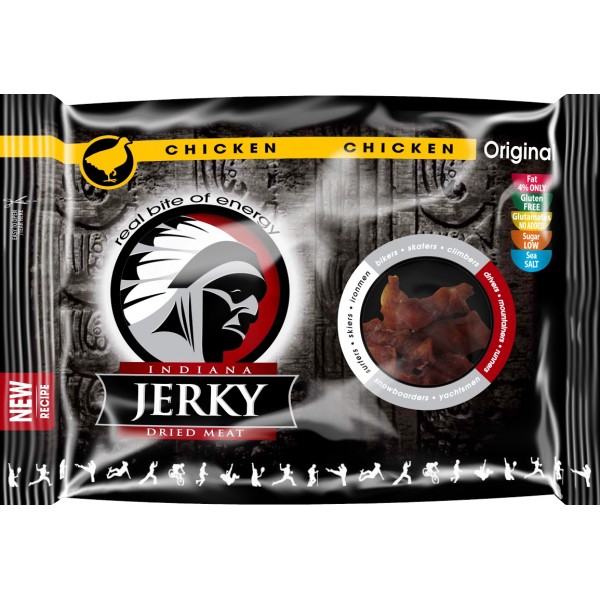 Indiana Jerky 100 g kuřecí Indiana Jerky 100 g kuřecí