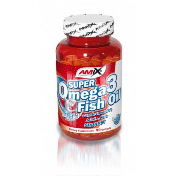 Amix Super Omega 3 Fish Oil 1000 mg 90 kapslí.