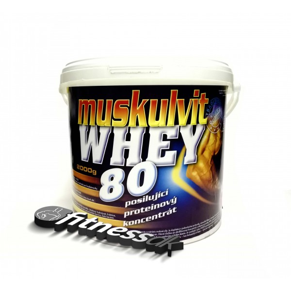 Muskulvit whey 80% 2 kg.