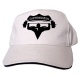 Čepice s kšiltem Superhuman - béžová/černá