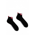 NEBBIA “SMASH IT” kotníkové ponožky 102 - černá