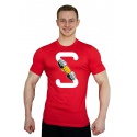 Tričko Superhuman S-FIST - červená
