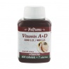 Vitamin A přispívá k udržení normálního stavu zraku a k normálnímu metabolismu železa. Vitamin D přispívá k normálnímu vstřebávání a využití vápníku a fosforu.