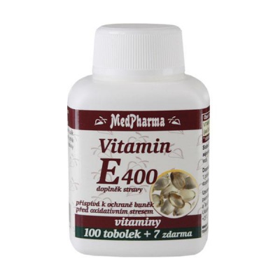 MedPharma Vitamin E 400 mg, 107 tobolek