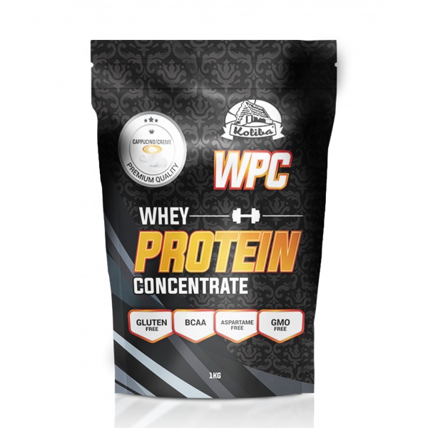 KOLIBA WPC 1 kg protein příchuť kapučíno