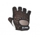 Pletené fitness rukavice Power system černé XS -2100 