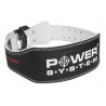 Power System fitness opasek Power Basic je vhodný pro kulturisty pro fixaci zad a břišních svalů během posilování.