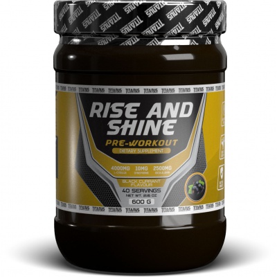 TITANUS pre-workout Rise and Shine (600 g) 