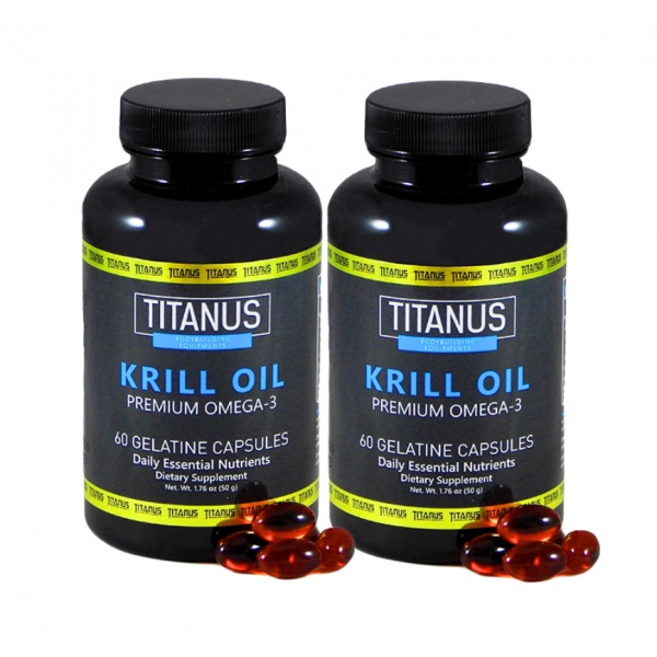 TITANUS Krill Oil Premium (60 kapslí) 1+1
