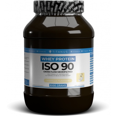 Titanus Whey protein Isolate 90 bílá čokoláda