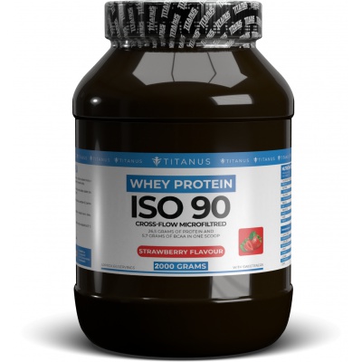 Titanus Whey protein Isolate 90 bílá čokoláda