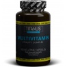 Titanus multivitamín (100 tobolek) — 18 složek, doplněk stravy v želatinových tobolkách. Pomáhá vyplňovat nutriční mezery, které jsou způsobený nedostatečným příjmem vitamínů ze stravy nebo důsledkem stresu a fyzické aktivity.