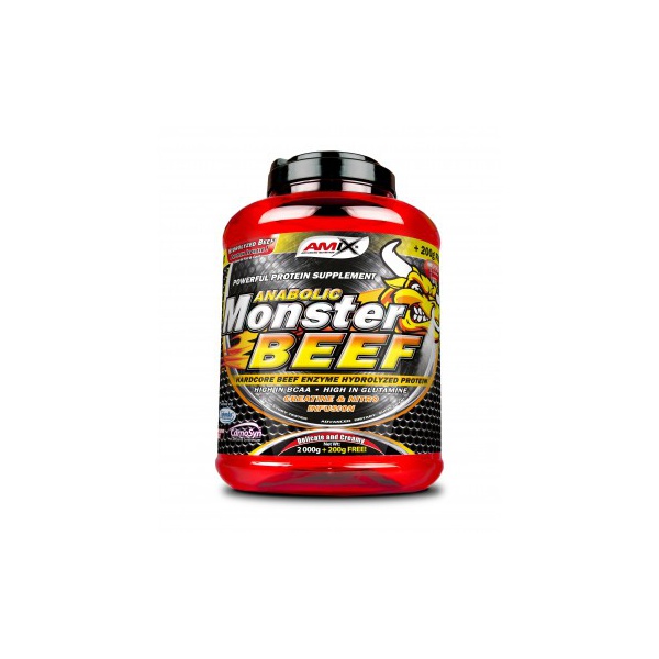 Amix nutrition Monster Beef protein 1000 g v EXPIRACI 03/2025 - čokoláda