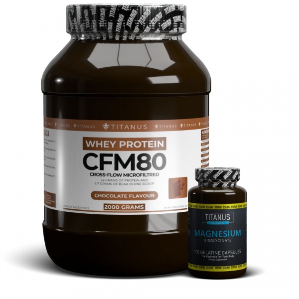 Titanus CFM 2kg čokoláda + magnesium