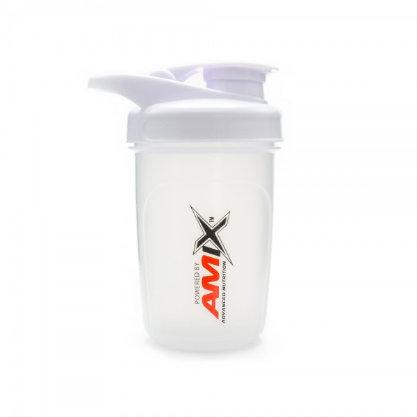 Amix Shaker bodybuilder bílý