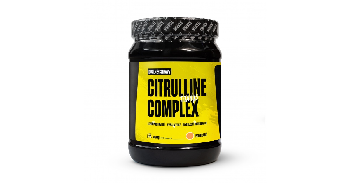 TITANUS Citrulline 350g pomeranč (citrulin) | Fitnessdk