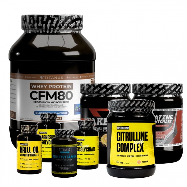 Balíček CFM jahoda a bílá čoko