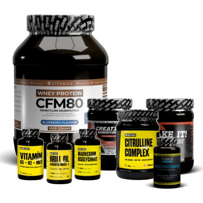 Titanus balíček č. 4 jahoda bílá čokoláda