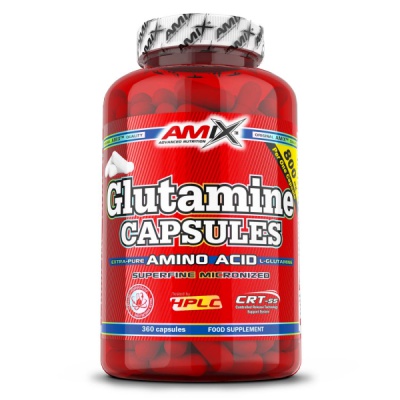 Amix L-Glutamine 360 kapslí.
