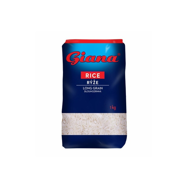 Rýže Dlouhozrnná 1 kg Giana