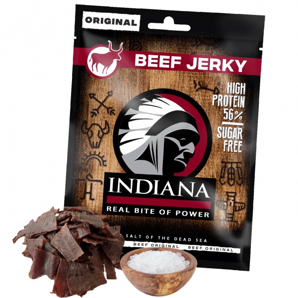 Indiana Jerky Beef ORIGINAL 25 g hovězí