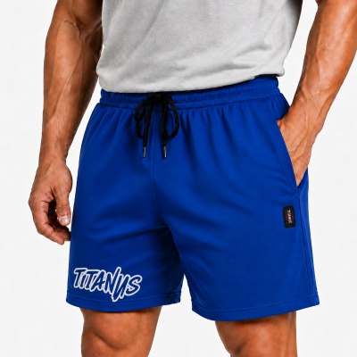 TITANUS Šortky s logem T2 - modrá