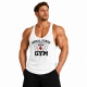 Bizon Gym Tílko 409 - bílá
