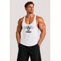 Bizon Gym Tílko 404 - bílá