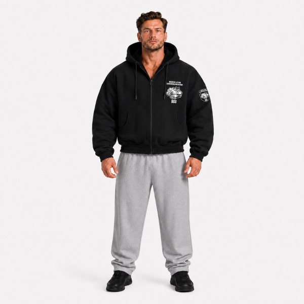 Bizon Gym Mikina 304 Violator - černá