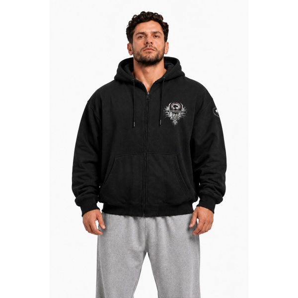 Bizon Gym Mikina 317 Violator - černá