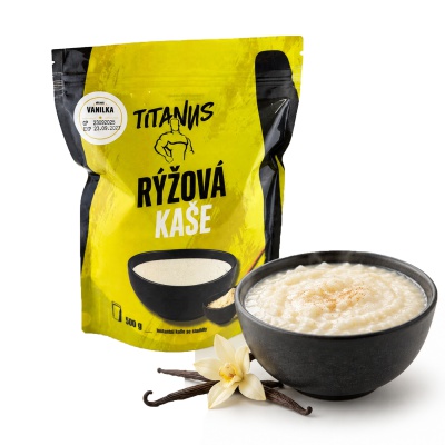 rýžová kaše vanilková