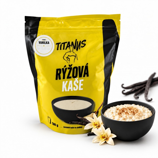 rýžová kaše vanilková